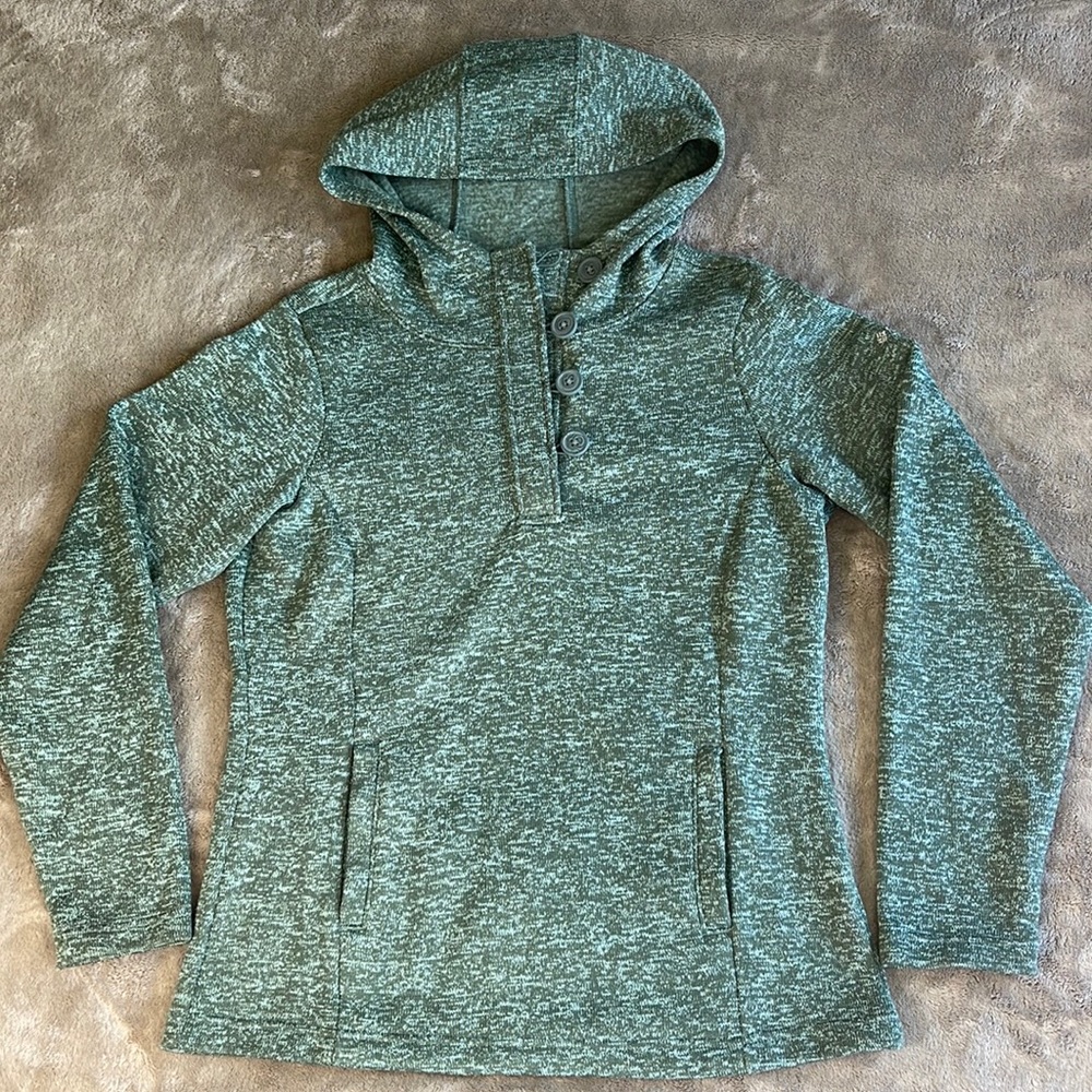 Columbia Quarter Button Pullover Hoodie